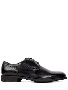 Дерби кожаные на меху MORESCHI