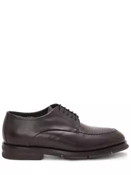 Дерби кожаные на меху SANTONI