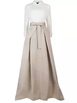 Длинное платье CAROLINA HERRERA