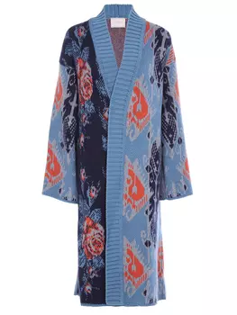 Длинный кардиган из шерсти