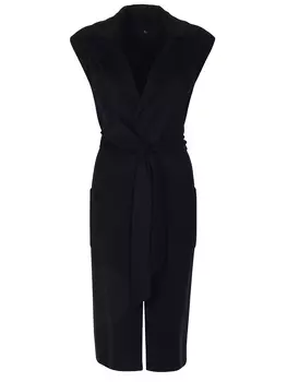 Длинный жилет из шерсти