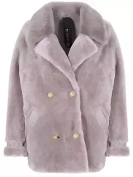Дубленка из овчины и норки
