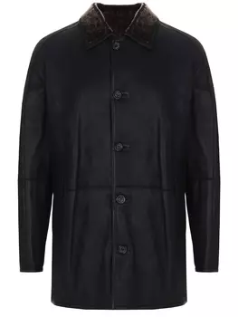 Дубленка однотонная TORRAS