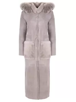 Дубленка с мехом норки