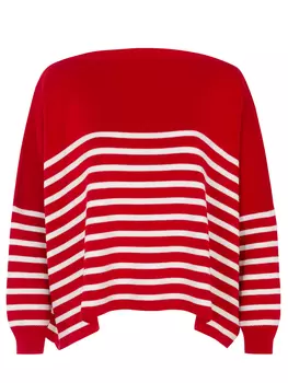Джемпер хлопковый в полоску VALENTINO