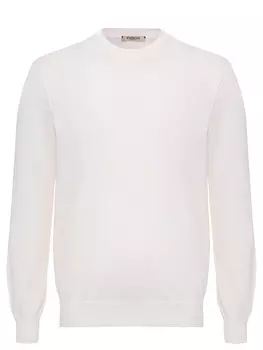 Джемпер из хлопка и кашемира FIORONI CASHMERE