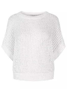 Джемпер из хлопка и льна TONET