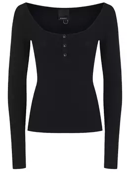 Джемпер из хлопка и лиоцелла PINKO