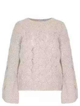 Джемпер из мохера и шерсти альпака