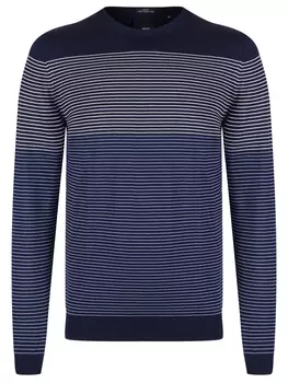 Джемпер из шелка и хлопка BOSS