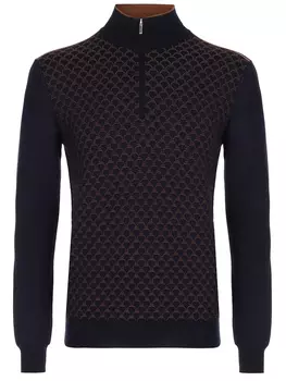 Джемпер из шерсти и шелка