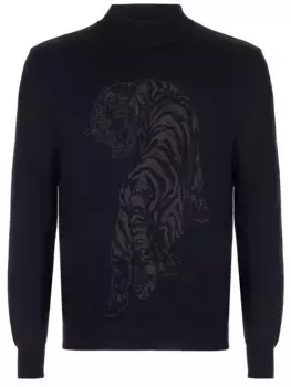 Джемпер из шерсти и шелка