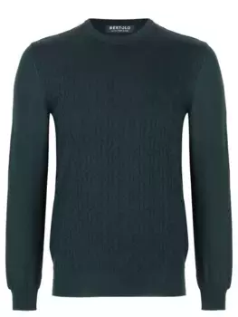 Джемпер из шерсти и шелка