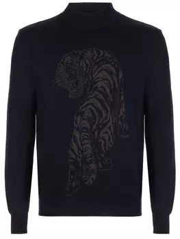 Джемпер из шерсти и шелка