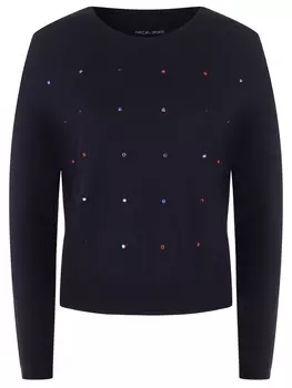 Джемпер из шерсти и шелка MARC CAIN