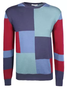 Джемпер из шерсти с принтом