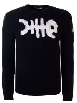 Джемпер из шерсти с узором