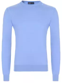 Джемпер из тенселя и шерсти