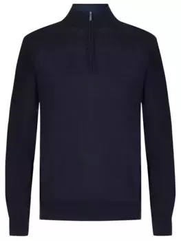 Джемпер из тенселя и шерсти