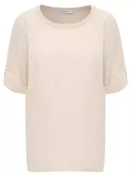 Джемпер изо льна и хлопка