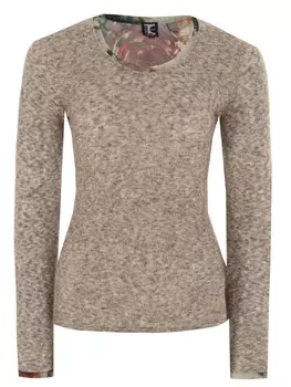 Джемпер комбинированный TRICOT CHIC