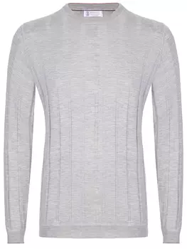 Джемпер однотонный BRUNELLO CUCINELLI