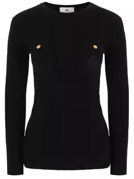 Джемпер однотонный ELISABETTA FRANCHI