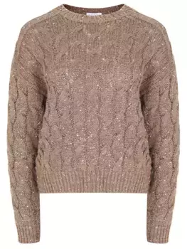Джемпер с пайетками
