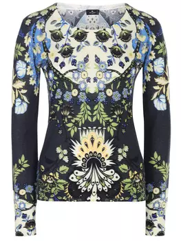 Джемпер с принтом ETRO