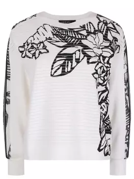 Джемпер с принтом MARC CAIN
