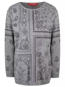 Джемпер с принтом MARINA RINALDI