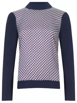 Джемпер с принтом VIA TORRIANI