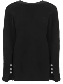 Джемпер с вырезом на спине