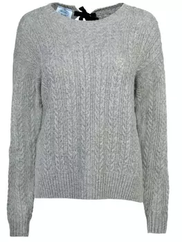 Джемпер с завязками на спине PRADA