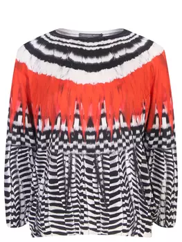 Джемпер шелковый ALEXANDER MCQUEEN