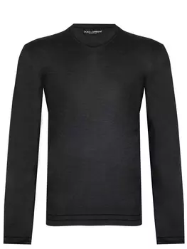 Джемпер шелковый DOLCE & GABBANA