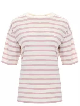 Джемпер шелковый с люрексом