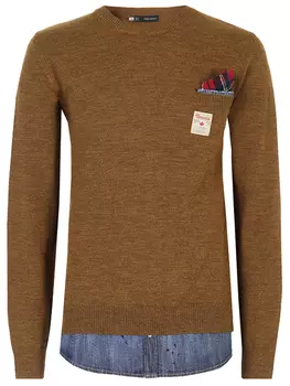 Джемпер шерстяной DSQUARED2