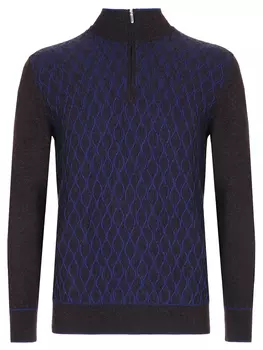 Джемпер шерстяной на молнии