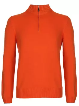 Джемпер шерстяной на молнии