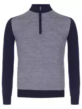 Джемпер шерстяной на молнии