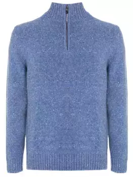 Джемпер шерстяной на молнии
