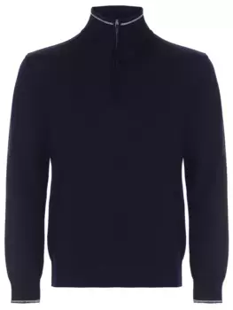 Джемпер шерстяной на молнии