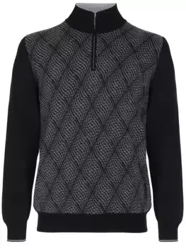 Джемпер шерстяной на молнии