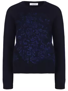 Джемпер шерстяной с принтом VALENTINO