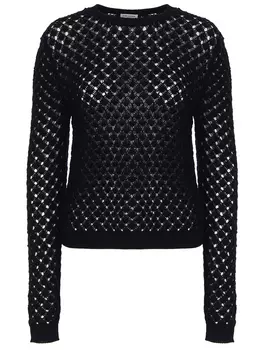 Джемпер шерстяной SAINT LAURENT