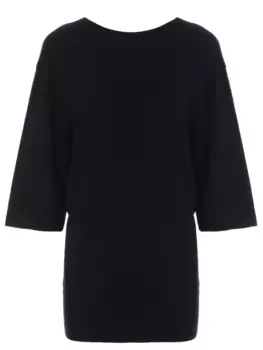 Джемпер шерстяной удлиненный