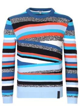 Джемпер шерстяной в полоску