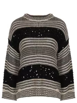 Джемпер в полоску BRUNELLO CUCINELLI