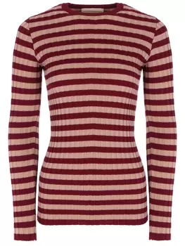 Джемпер в рубчик